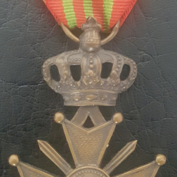 MEDAILLE BELGE CROIX DE GUERRE 1914-1918