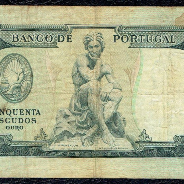 Billet Portugal 50 Escudos - Fontes Pereira de Melo 