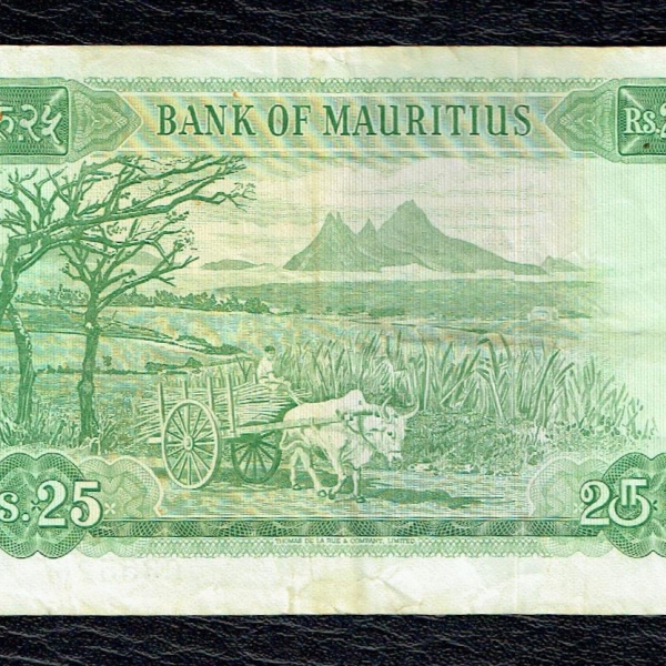 25 Rupees Remplacement ÎLE MAURICE 1967