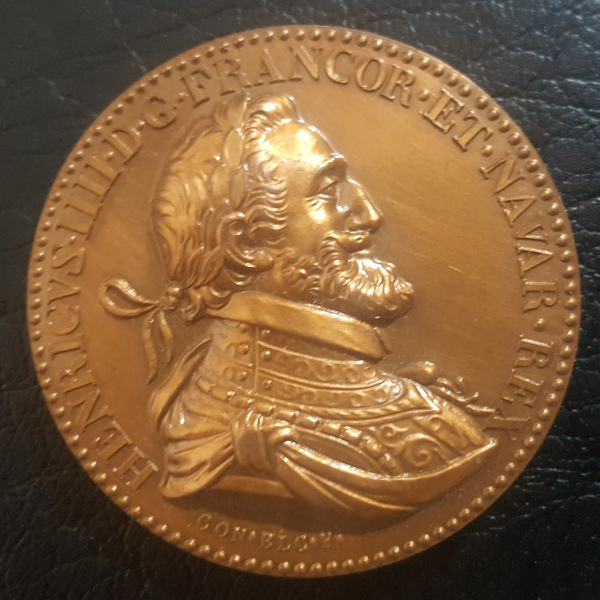  Vente Médaille 1970 Henri IV Henricus IIII