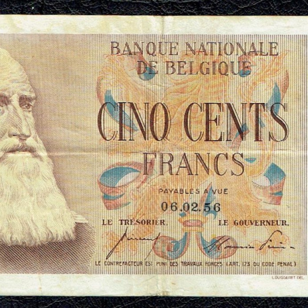 Belgique - 500 Francs - (1952-1958)