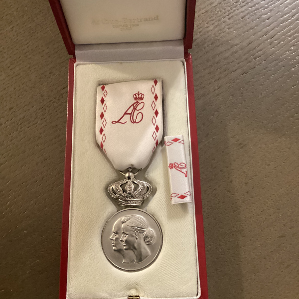 Médaille Mariage du Prince Albert de Monaco et de Charlene