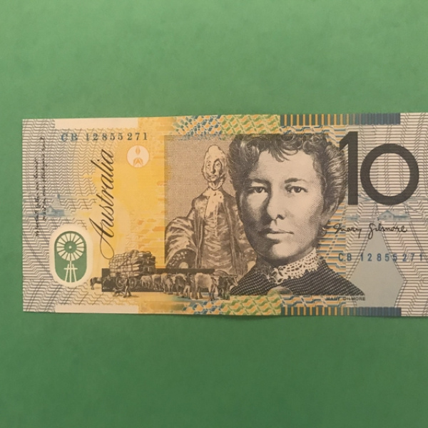 Australie Billet 10 Dollars Ten Dollars - Polymère