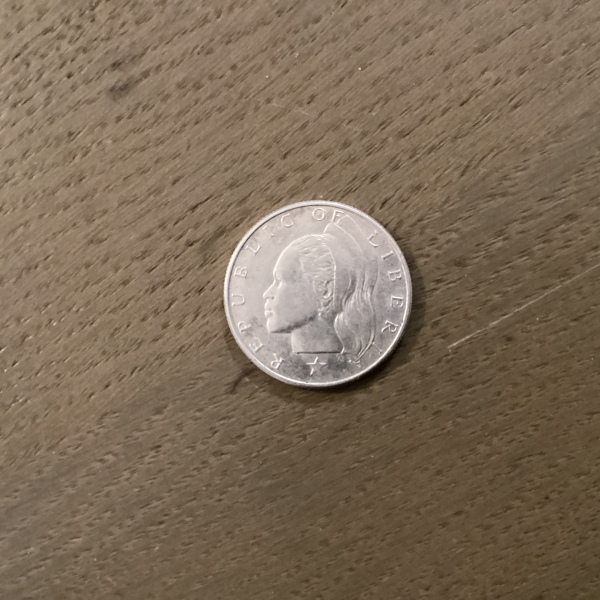 50 Cents Libéria 1960 ARGENT