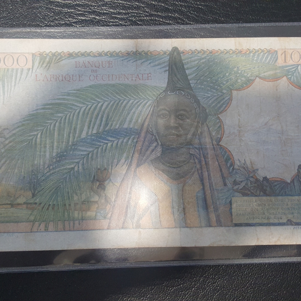 Billet de 1000 Francs L'afrique Occidentale